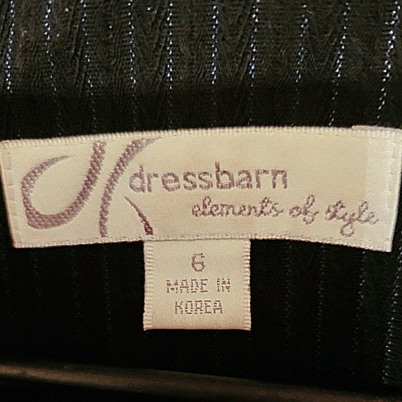 Dress Barn Pinstripe Blazer Size 6 - Picture 8 of 10